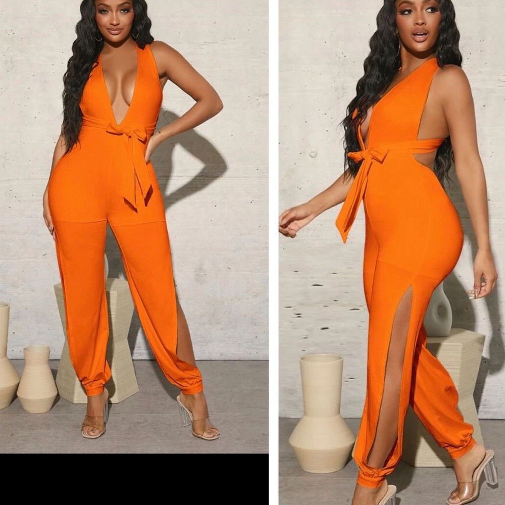 Orange jumpsuit